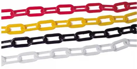 [55959] Cadena Plastica Nº6 Naranja  $ X Metro (Rollo 30M)