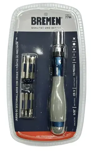 [78166] Destornillador Crique + Juego Puntas Precision