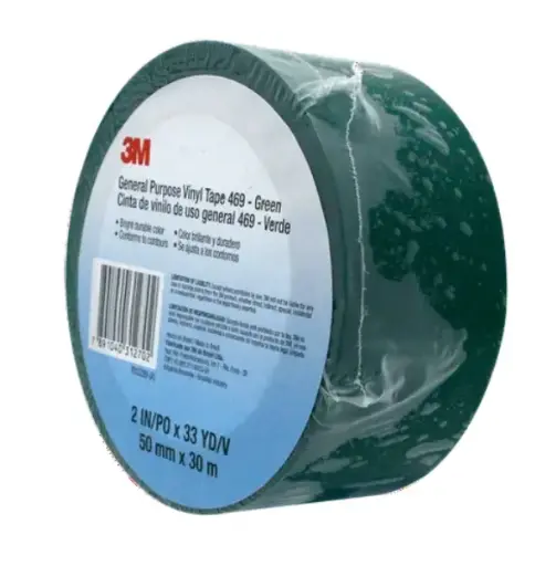 [78175] Cinta De PVC #469 Verde 50Mm X 30M