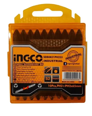 [78269] Puntas Magneticas Dobles PH2 X 65mm (Blister X 10)