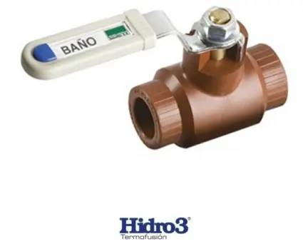 [78361] Valvula Esferica 3/4" Fusion Con Media Union H3