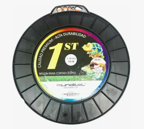 [78367] Tanza First Cuadrada 2.7mm $ X Mt (Bobina 122Mt)