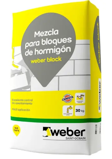 [78382] Weber Block Para Bloques De Hormigon x 30KG