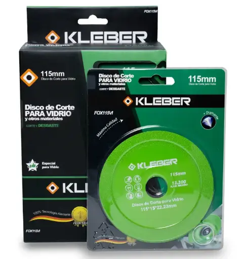 [78465] Disco Diamantado Para Vidrio 115MM Eje De 7/8 Con Buje Reduccion A 5/8