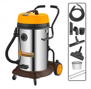 [78466] Aspiradora Agua Y Polvo 2400W Recipiente Acero Inoxidable 75Lts