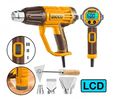 [78471] Pistola De Calor 2000W Temperatura Y Potencia Variable + Accesorios