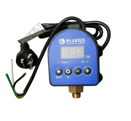 [78489] Controlador Automático De Presion DIGITAL Pluvius Para Bombas 