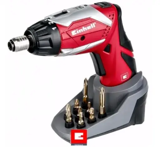 [61533] Atornillador Inalambrico Litio ION EINHELL con accesorios y Valija