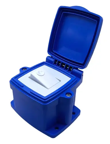 [78535] Toma Capsulado Exterior 1 Interruptor 6A