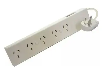 [78567] Toma Multiple 5 Modulos Con Cable 2.5Mts Con Interruptor