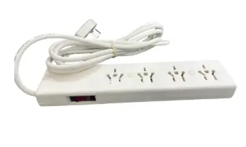 [78569] Toma Multiple 4 Modulos Multinorma Con Cable 2.5Mts Con Interrruptor