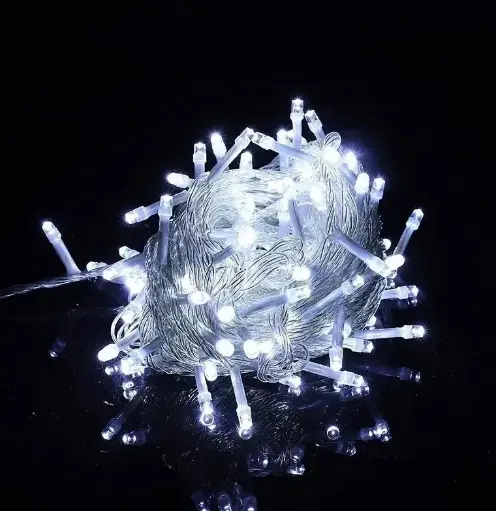 [78609] Luces De Navidad Led 100 Calidas/Frias X 3.2 Mts 