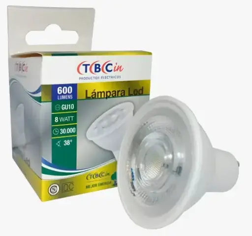 [60452] Lampara Dicro-Led GU10-COB-7W-Luz Dia