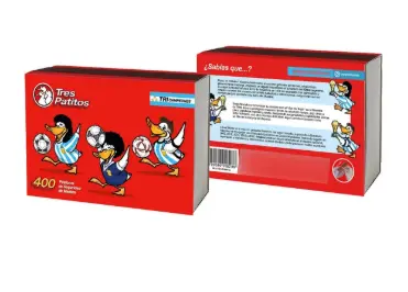 [78768] Fosforos Tres Patitos 400 Tricampeones
