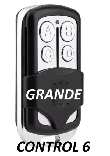 [control6] Control Remoto 6 Grande