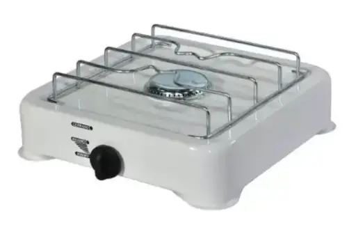 [78853] Anafe 1H Epoxi Blanco Para Gas Envasado