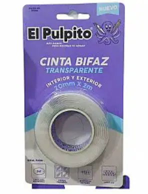 [79083] Cinta Bifaz Transparente 20MM X 2 Mt