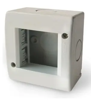 [79262] Caja Kalop Sigma Superficie Para 2 Modulos Gris