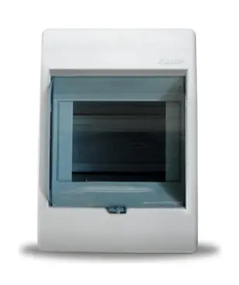 [79220] Caja Para Termica Con Tapa 4 Modulos Gris