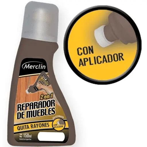 [41812] Reparador De Muebles Merclin Claro 150ML