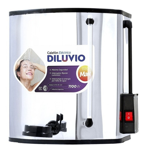 [62460] Calefon Electrico 20 Lts Acero Inox