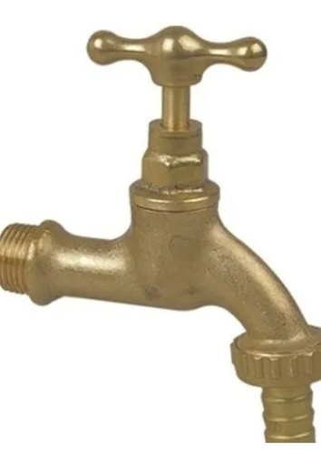 [71373] Canilla Bronce Manga 1/2