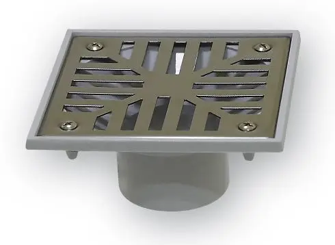 [43715] Receptaculo 8x8 Rejilla Inox.