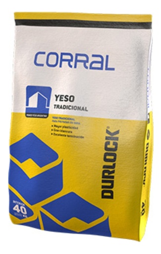 [69857] Yeso Corral X 40 Kg Durlock