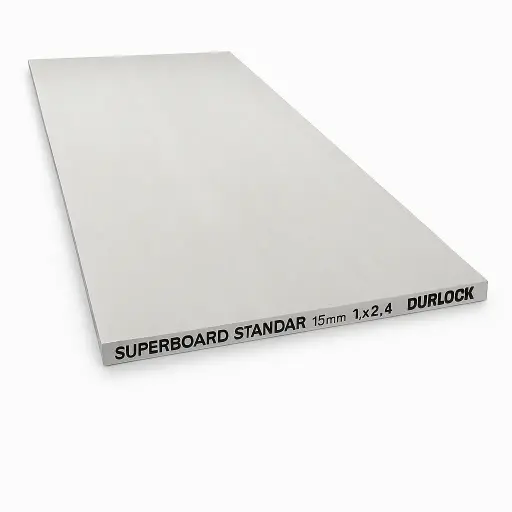 [75523] Placa Superboard Standar 15mm 1.2x2.4 Durlock