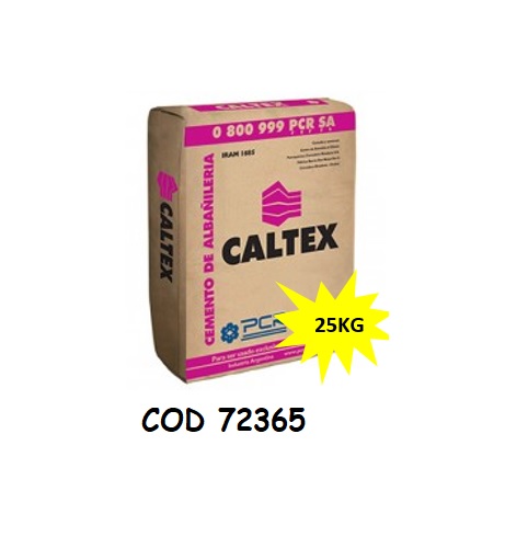 [72365] Cemento Albañileria Caltex 25 Kg  COMODORO