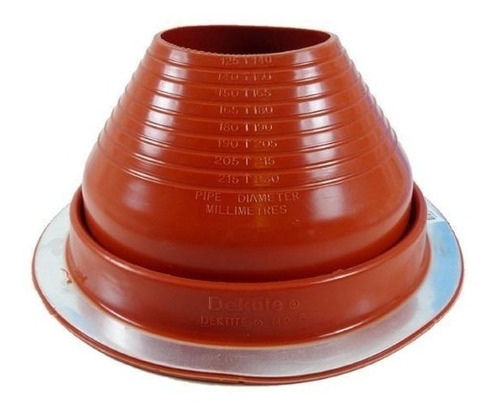 [74395] Dektite Nº4 Alta Temp  75-160mm Rojo