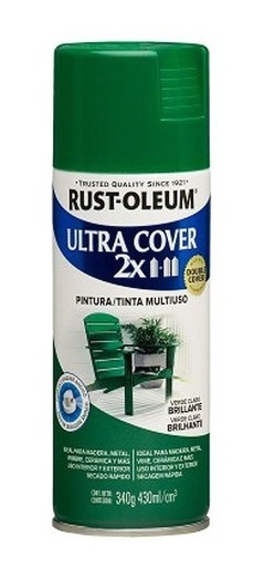 [39671] Pintura Aerosol Ultra Cover 2x Verde Osc Brill