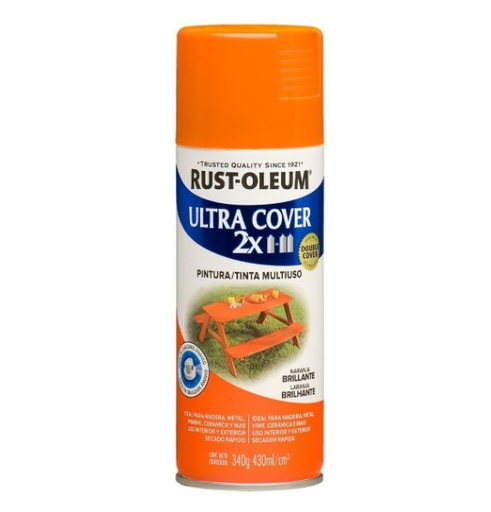 [64836] Pintura Aerosol Ultra Cover 2x Naranja Brillante