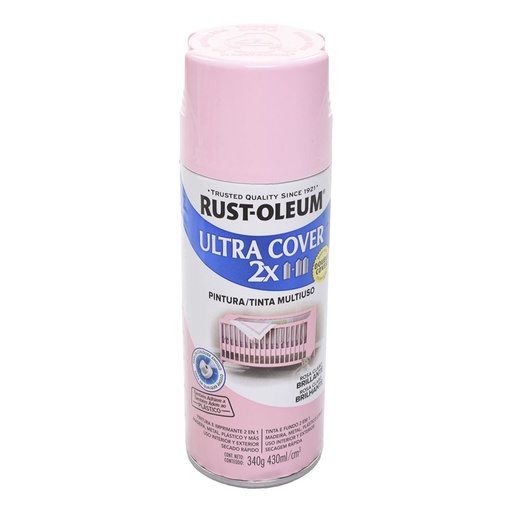 [64839] Pintura Aerosol Ultra Cover 2X Rosa Claro Brill  340gr