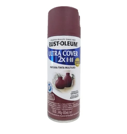 [64846] Pintura Aerosol Ultra Cover 2x Borravino Satinado