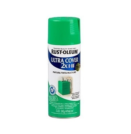 [64849] Pintura Aerosol Antioxido MP Verde Bosque  Brillante