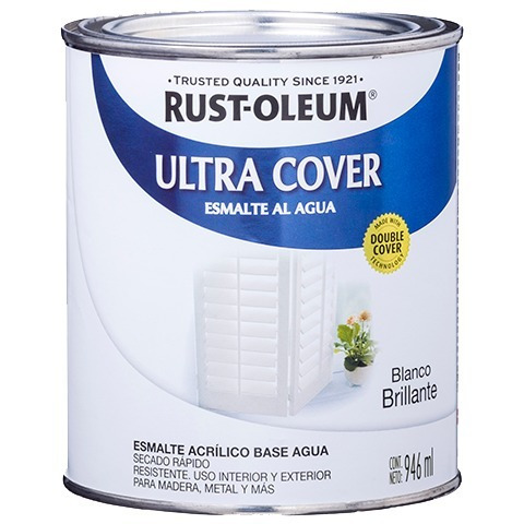[65026] Pintura UC Esmalte al Agua  Blanco Semi-Brill. 1 lts
