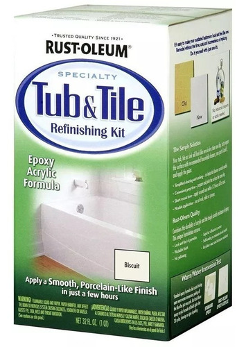 [65028] Pintura SP  Bañeras y Azulejos Kit Blanco Brill X 1L