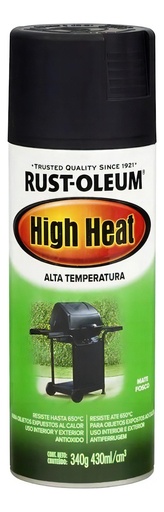 [72927] Pintura Aerosol High Heat Alta Temperatura Plata Mate 340g