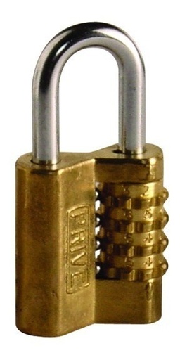[63051] Candado De Bronce 30mm  Numerico