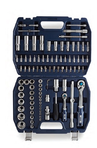 [45161] Juego de Bocallaves con acces Enc  1/2"-1/4" x 94 Pz