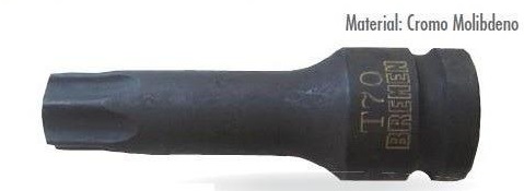 [56082] Bocallave Torx Punta Impacto Enc 1/2 T45