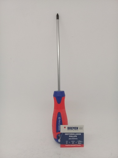 [56122] Destornillador Mango De goma PH + #1 (Ø5x150mm)