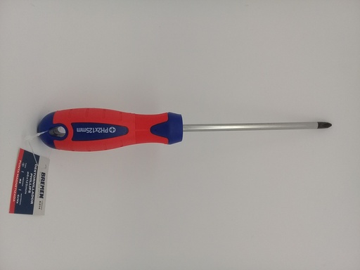 [56123] Destornillador Mango De goma PH + #2 (Ø6x125mm)