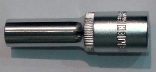 [58207] Bocallave Enc 1/2"  (Larga 76mm) 12mm Hex CrVa
