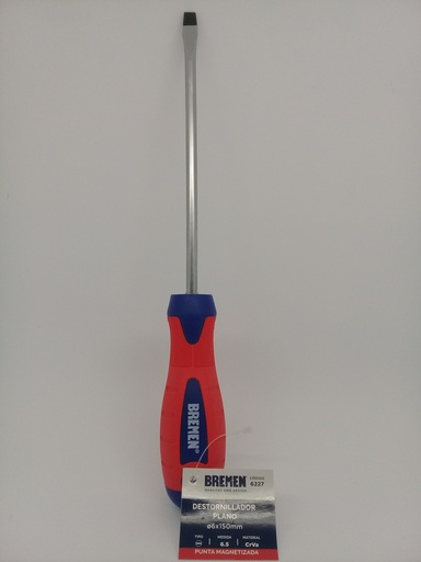[58328] Destornillador Mango Goma PL - #6.5 Ø 6x150mm