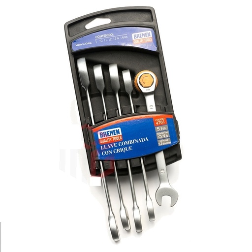 [58446] Llave Combinada Con Crique X5pz