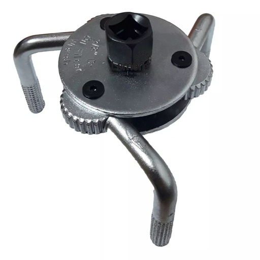 [58460] Llave Saca Filtro Ajustable 3 Patas Redondas