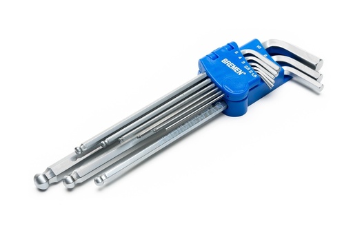 [58467] Llave Allen X 9pzs MM Larga/Cardanica