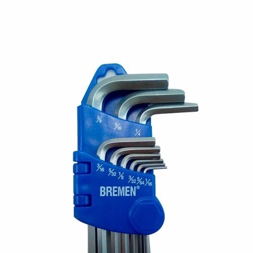[58468] Llave Allen X 9pzs SAE Larga/Cardanica